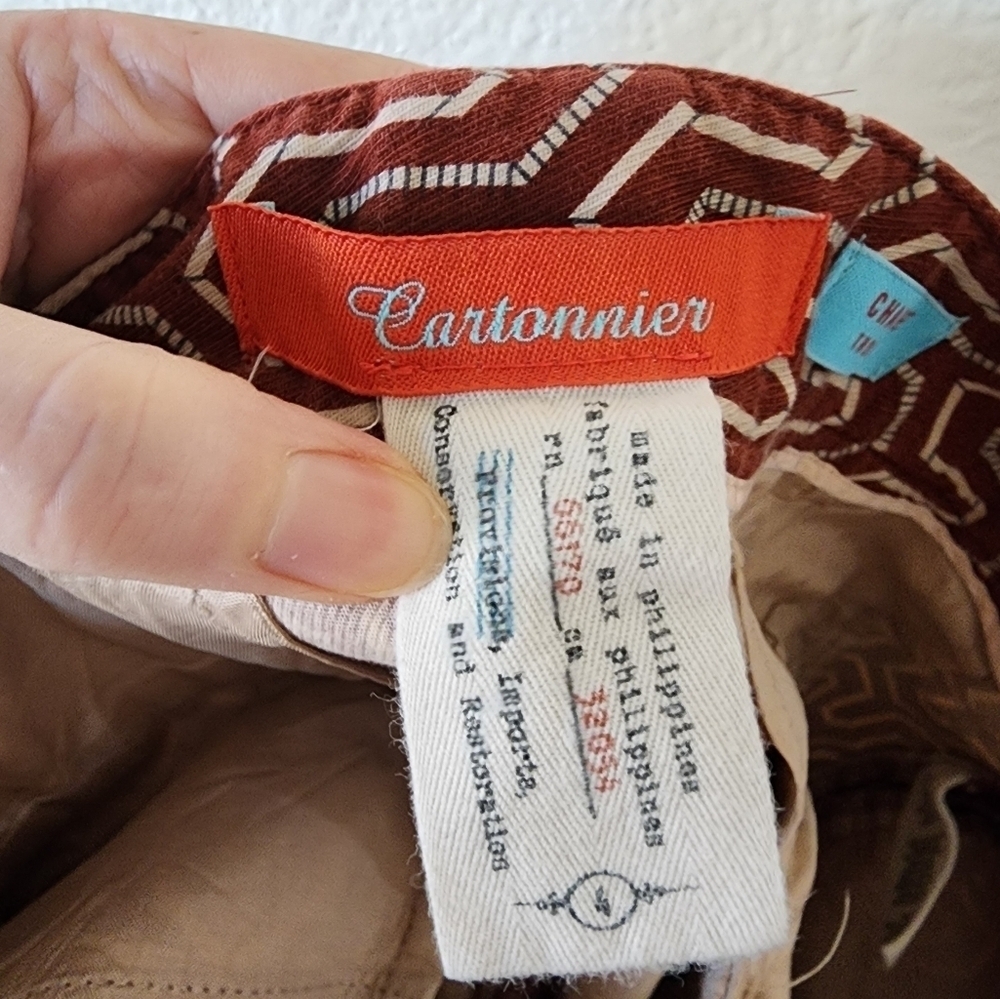 Anthropologie Cartonnier Geometric Charlie Trouser 4 - Picture 5 of 7